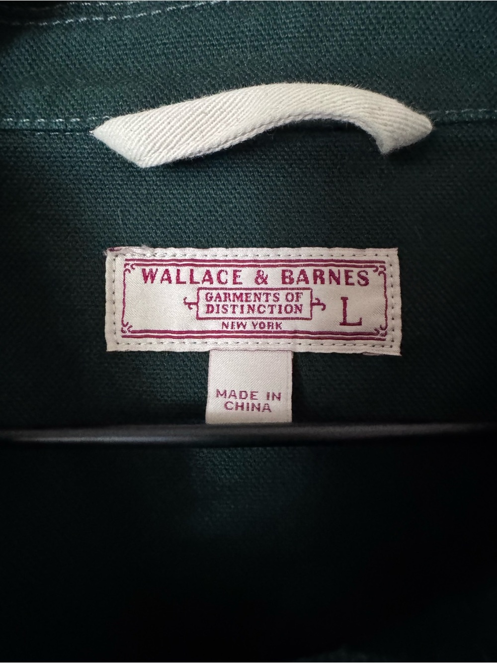 Wallace & Barnes Men's Chore Jacket sz L - Picture 2 of 5